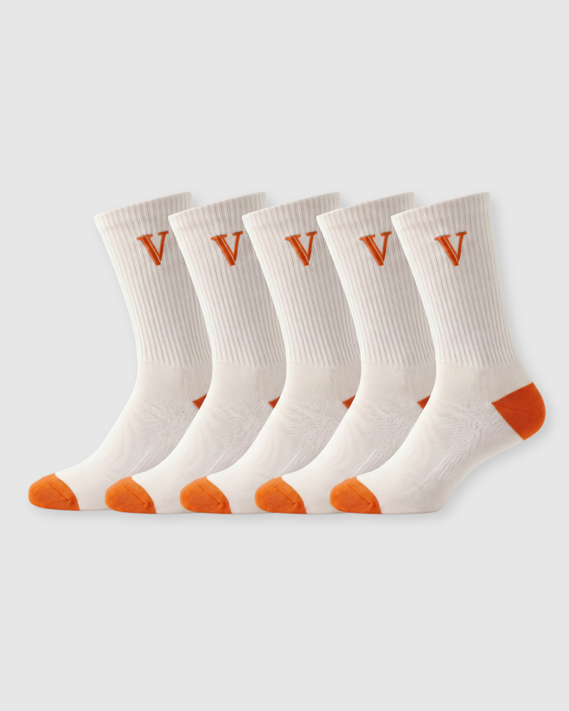 Casual socks - Velox 5 PACK (orange)